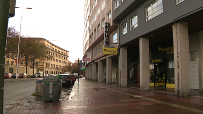 Un dos hoteis asaltados na Coruña