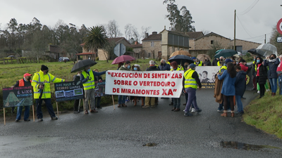 Protesta veciñal este luns ao mediodía en Miramontes