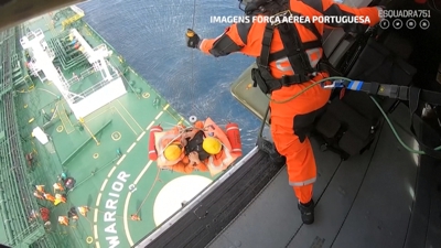Rescate da tripulación do buque Felicity Ace por Salvamento