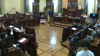 Reunión do Pleno do Concello da Coruña