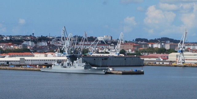 O contrato das fragatas en Navantia Ferrol permitirá crear 9.000 empregos