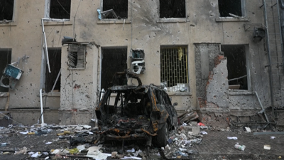 O 90 % dos edificios de Mariupol estan danados polos bombardeos