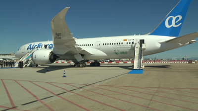 Un avión de Air Europa en imaxe de arquivo