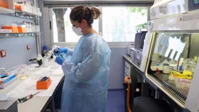 O Instituto Carlos III secuencia o virus da varíola do mono (EFE/Kiko Huesca)