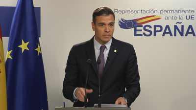 Pedro Sánchez comparece tras o Consello de Ministros extraordinario