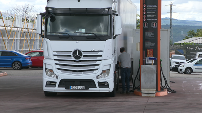 Os transportistas reclaman novas axudas ao carburante