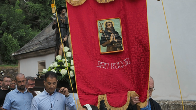 Procesión de San Roque en Cervo, na Mariña de Lugo