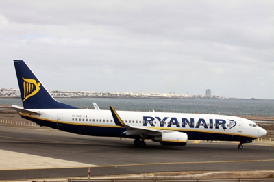Avión de Ryanair no aeroporto de Tenerife /Arquivo