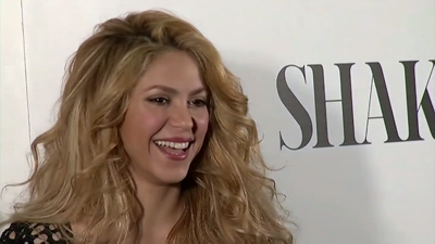 A cantante colombiana Shakira