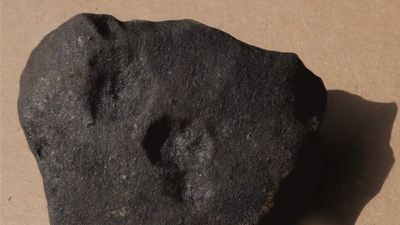 O meteorito foi atopado en Traspena, Baralla