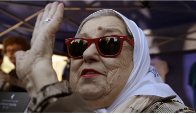 A presidenta das Nais da Praza de Maio nunha imaxe de arquivo