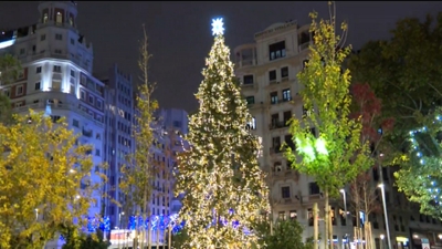 Iluminación de Nadal en Madrid