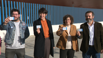 Pontón presenta a iniciativa de transporte público na estación de autobuses de Santiago