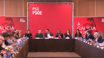 Reunión da executiva do PSdeG en Santiago