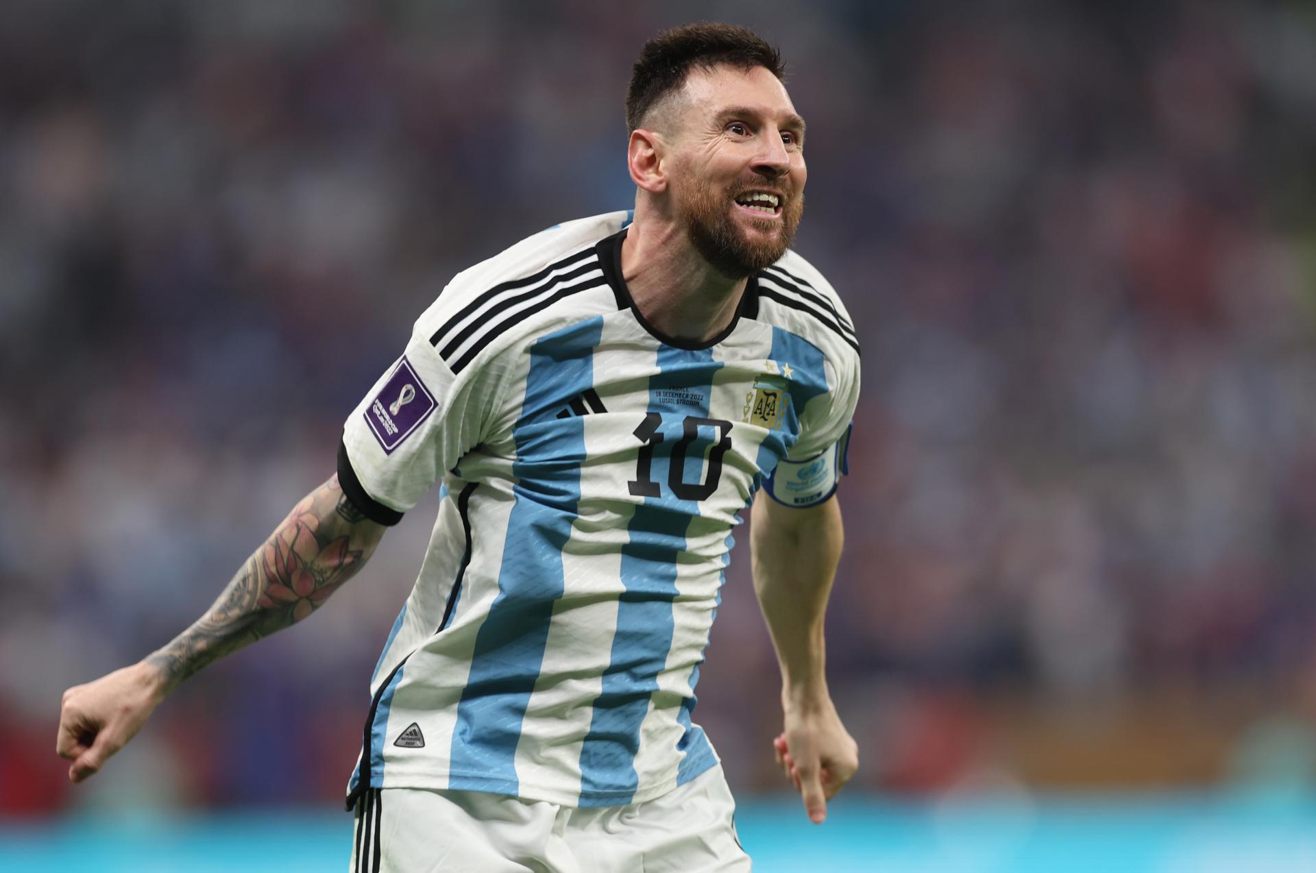 Messi consegue o seu primeiro Mundial (EFE)