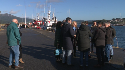No porto de Portosín, a Xunta investiu máis de 160.000 euros en melloras