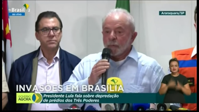 Comparecencia de Lula desde Araraquara
