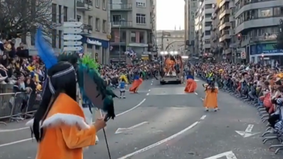 Desfile do Domingo de entroido en Ourense