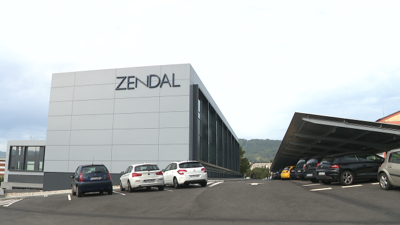 Instalacións do grupo Zendal no Porriño (Arquivo TVG).