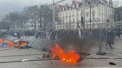 Protesta en Nantes este sábado