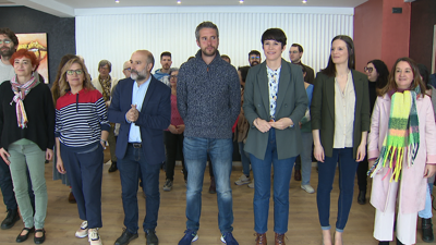 Ana Pontón en Lugo nun acto do BNG ante as municipais