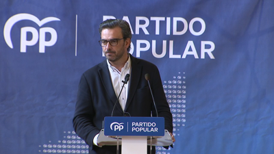 Diego Calvo no acto de presentación do candidato