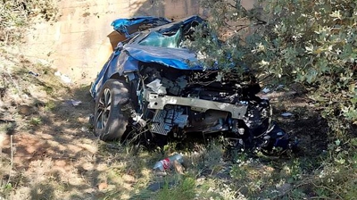 Dous mortos e tres feridos nun accidente en Soria (EFE/ Wifredo García)