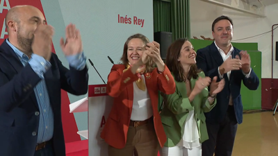 A vicepresidenta Calviño arroupou a candidata socialista pola Coruña, Inés Rey