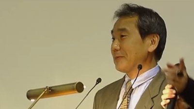 O escritor xaponés Haruki Murakami