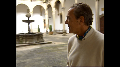Antonio Gala en 2005 no Hostal dos Reis Católicos nunha entrevista inédita
