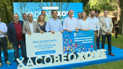 Alfonso Rueda presenta os bonos Xacobeo Xove