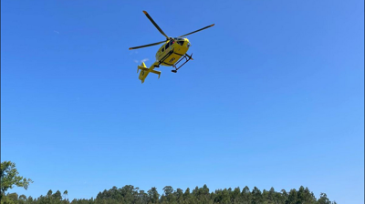 Imaxe do helicóptero do 061-Galicia