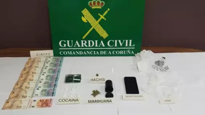 Material intervido / Garda Civil