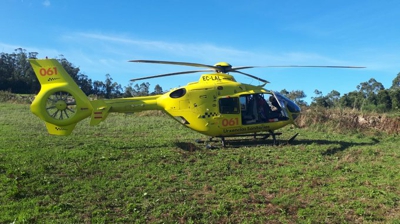 Helicóptero de emerxencias 061-Galicia /Arquivo