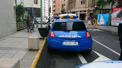 Vehículo da Policía Local de Lugo/Arquivo