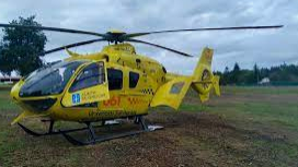 Helicóptero do O61 de Urxencias Sanitarias/Arquivo