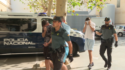 Os tres detidos acusados de violación pasan a disposición xudicial en Mallorca