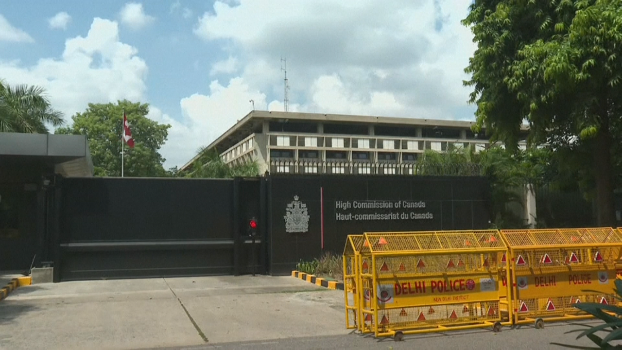 Embaixada do Canadá na India. AFP