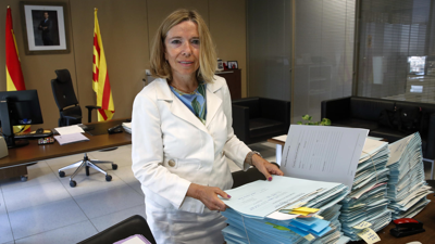 A fiscal xefa de Barcelona, Neus Pujal. EFE/Toni Albir