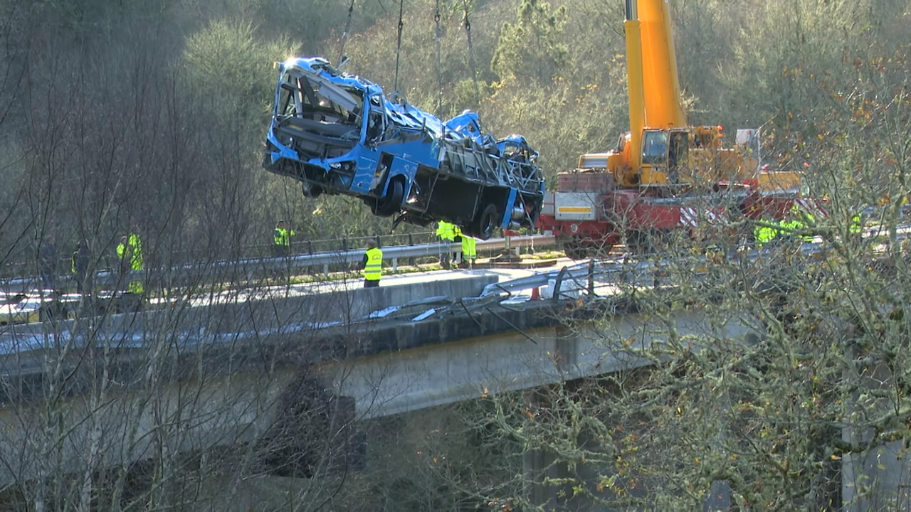 Imaxe de arquivo do autobús accidentado