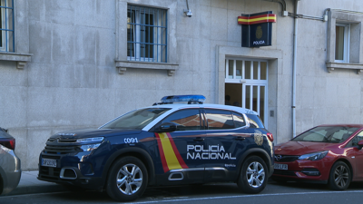 Exteriores da comisaría da Policía Nacional en Lugo
