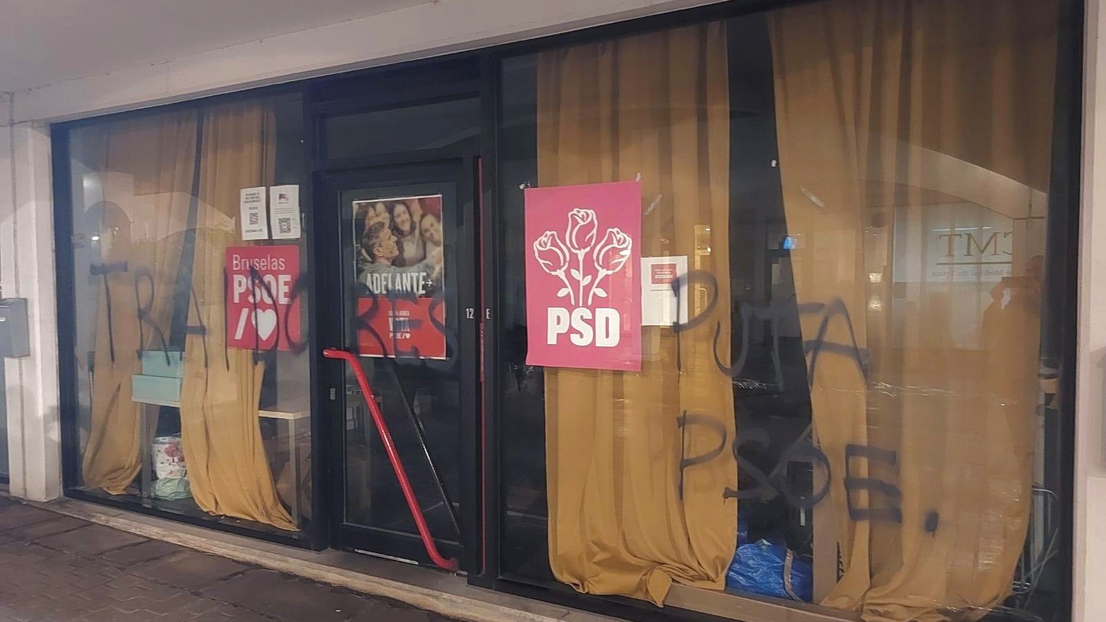 Sede do PSOE en Bruxelas