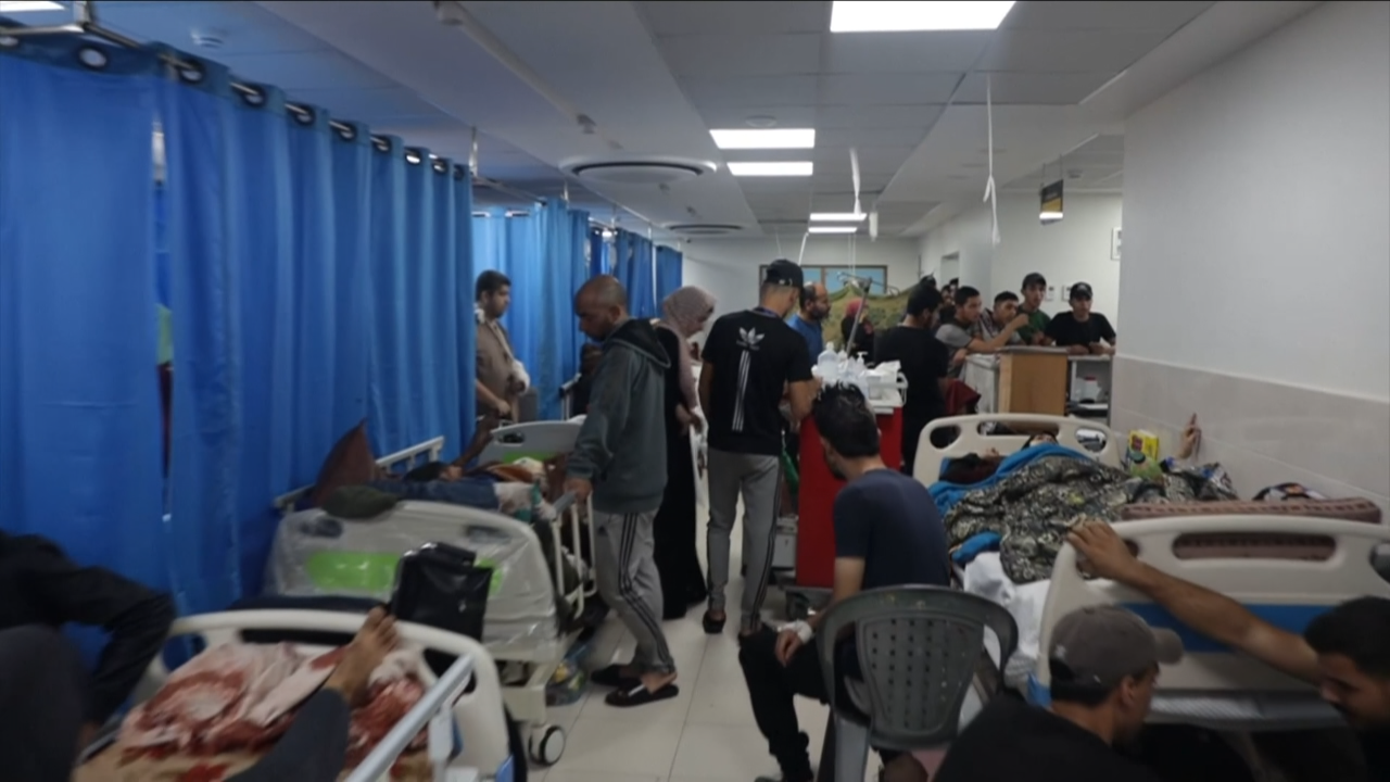 Imaxe do hospital Al Shifa difundida pola ONU días antes dos ataques
