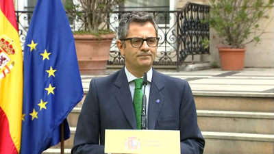 O ministro Félix Bolaños