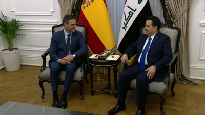 Sánchez reuniuse co primeiro ministro iraquí e visitou as tropas españolas destacadas na zona