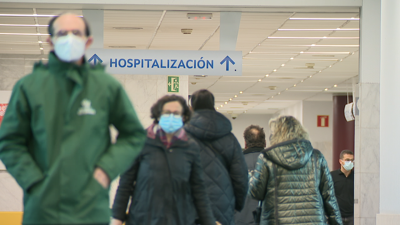 Imaxe de arquivo do uso das máscaras nos hospitais