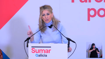 Yolanda Díaz asegura que o BNG non pensa sempre en Galicia