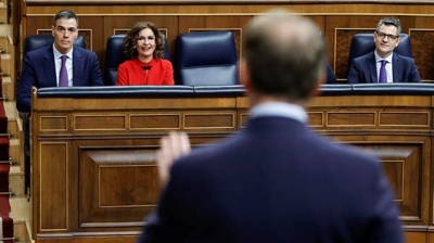 Feijóo interpela a Sánchez na sesión de control no Congreso (EFE Chema Moya)
