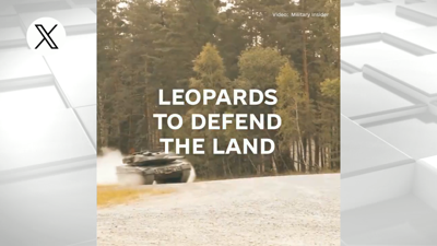 O ministerio de Defensa menciona os sistemas de defensa antiérea Hawk e os tanques Leopard
