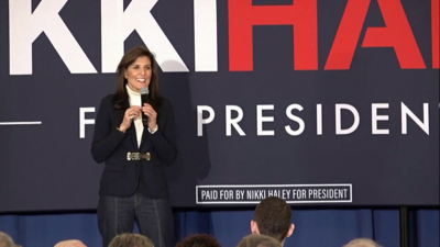 Nikki Haley en campaña
